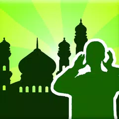 Waktu Solat -Kiblat, Azan, Doa Icon