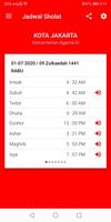 Jadwal Sholat - Kiblat & Adzan Poster