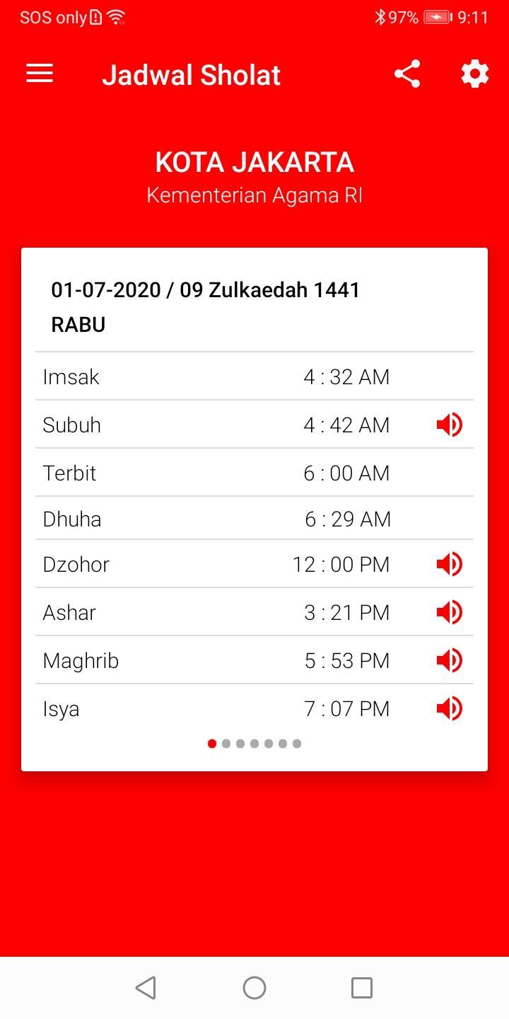 Jadwal Sholat Indonesia for Android - APK Download