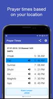 Prayer Times: Azan and Qibla Affiche