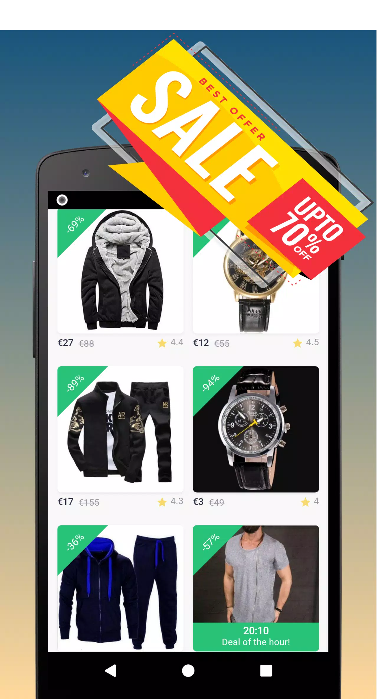 Kleidung günstig online kaufen APK für Android herunterladen