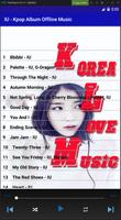 IU - Kpop Album Offline Music poster