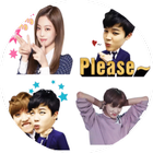 WAStickerApps Kpop Idol Sticker icône