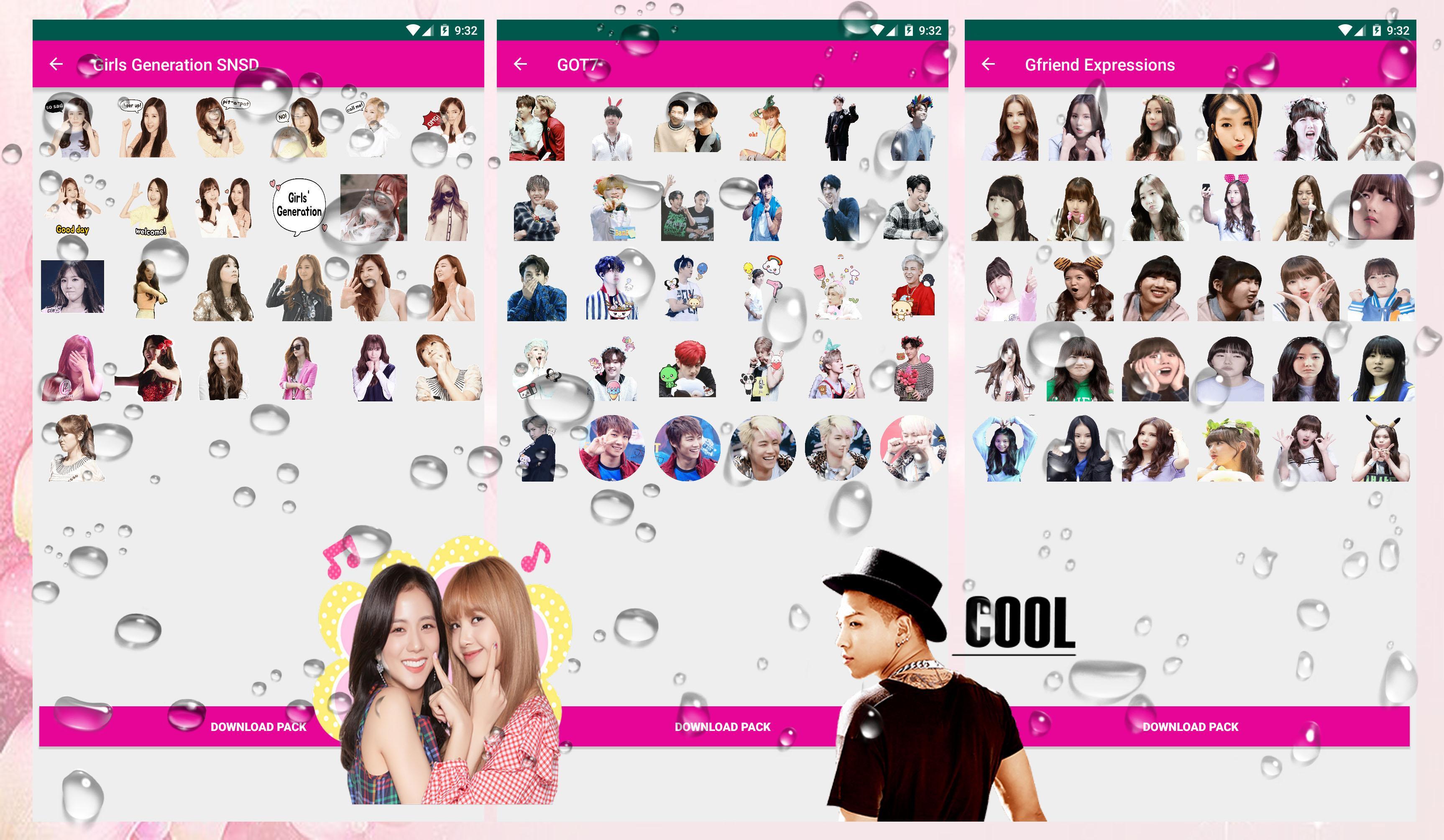 Wa Sticker Kpop Wastickerapps Korean For Whatsapp For Android