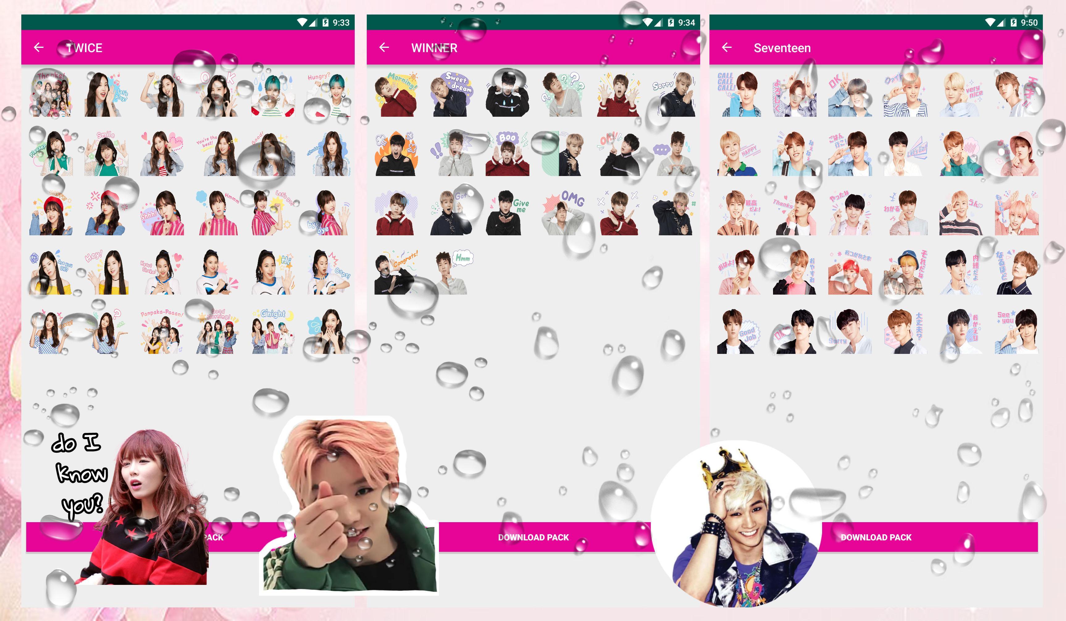 Wa Sticker Kpop Wastickerapps Korean For Whatsapp For Android