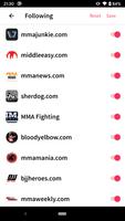 برنامه‌نما MMA News - UFC News عکس از صفحه