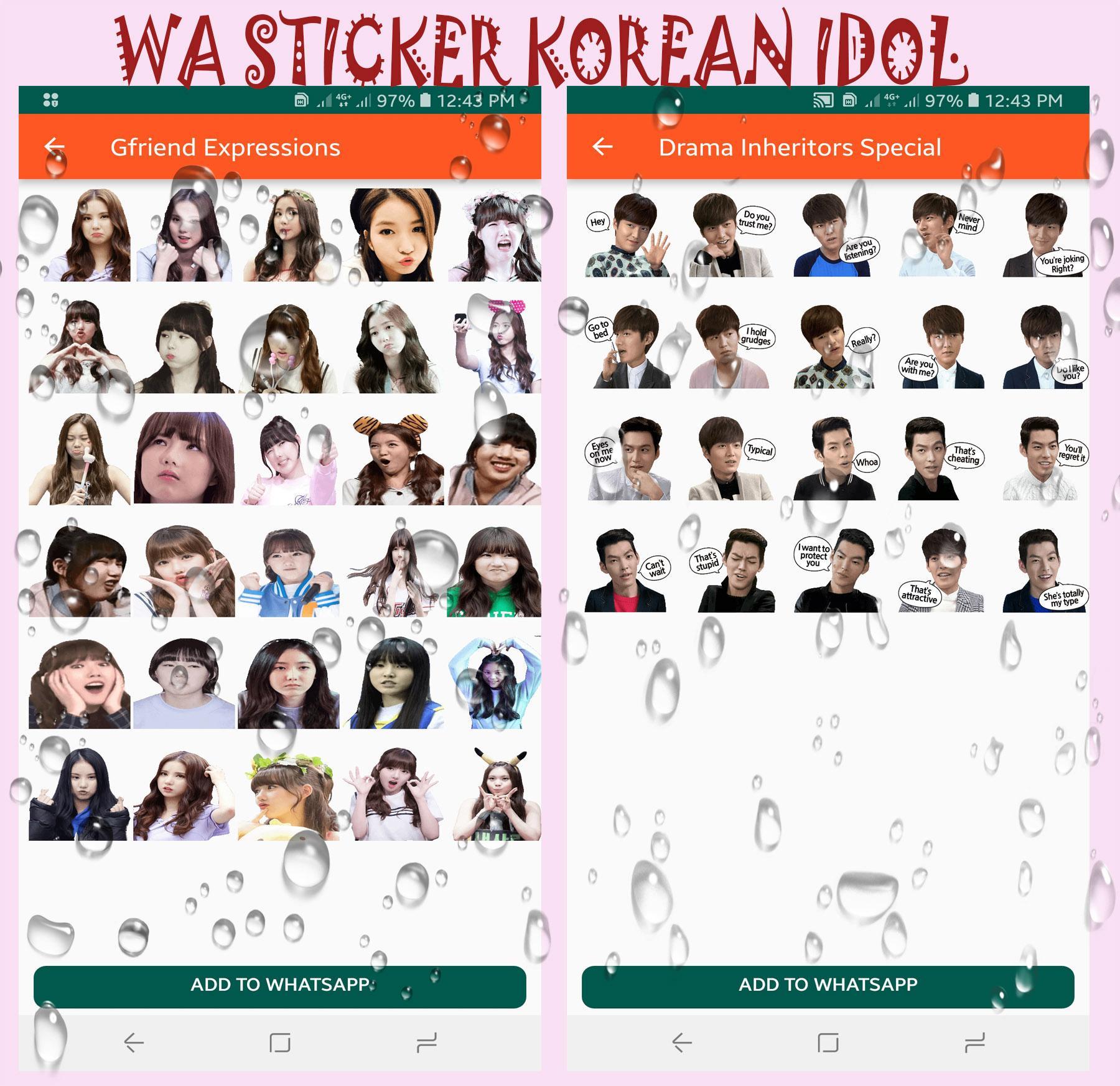 27 Galeri Download Stiker Wa Kpop  Lucu Terkeren Lokerstiker