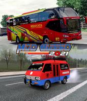 Livery Bussid Srikandi Shd Len الملصق