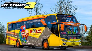 Livery Mod Bus JB3 Full Strobo پوسٹر