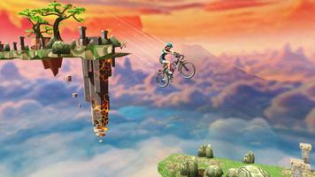 Sky Rider Run: Bike Surfer تصوير الشاشة 1