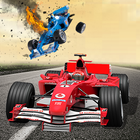 Formula racing game: Car Crash أيقونة
