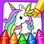 Cute Pony Coloring Pages biểu tượng