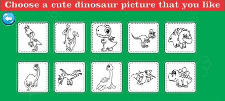 2 Schermata Dinosaur Coloring Book