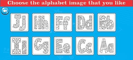 Learn and Color the Alphabet capture d'écran 2