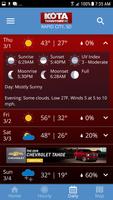 KOTA Mobile Weather captura de pantalla 3