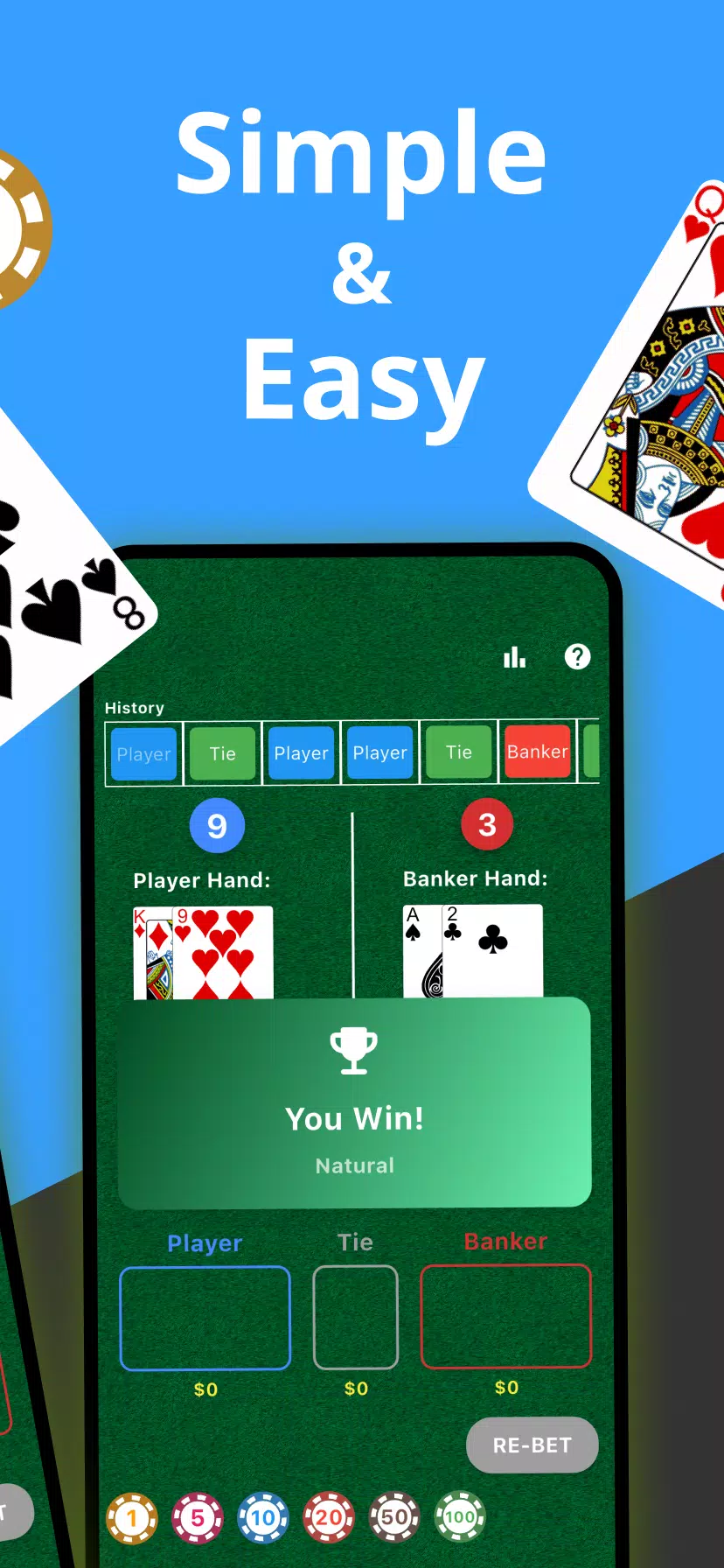 Simple Baccarat