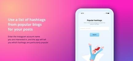 Abonnés et likes par insta tag capture d'écran 2