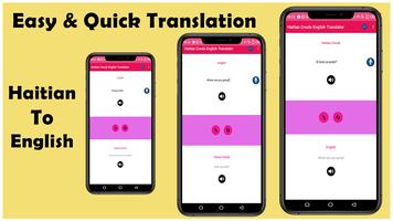 Kreyòl Ayisyen ak Anglè Tradiksyon 포스터