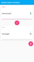 Italian-English Translator الملصق