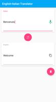 Italian-English Translator تصوير الشاشة 1