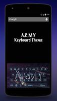 The ARMY Keyboard Theme Affiche