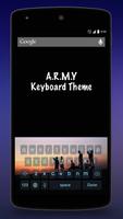 The ARMY Keyboard Theme capture d'écran 1