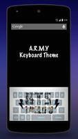 The ARMY Keyboard Theme capture d'écran 2