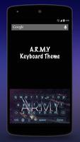 The ARMY Keyboard Theme capture d'écran 3