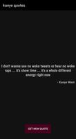 Random Kanye West Quotes Affiche