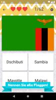Afrika Länder Quiz - Flaggen und Hauptstädte Screenshot 1