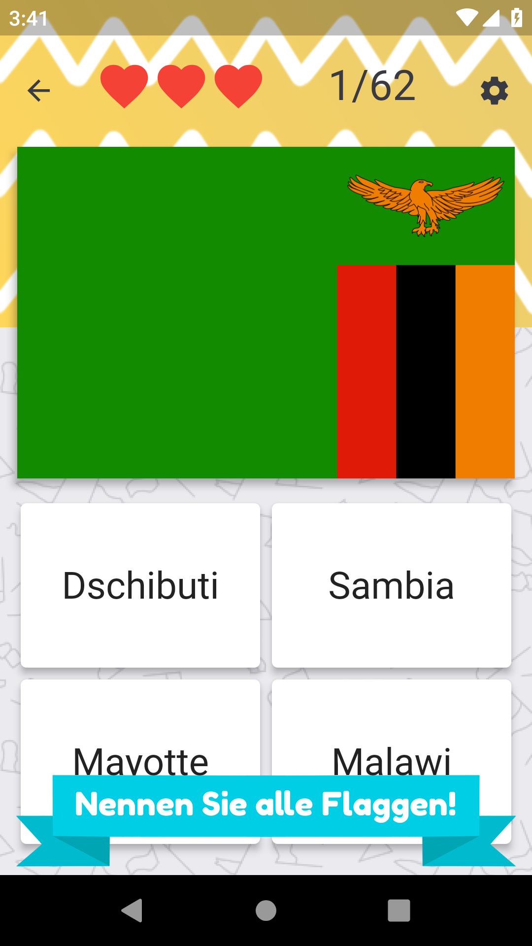 Afrika Lander Quiz Flaggen Und Hauptstadte Fur Android Apk Herunterladen