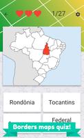 States of Brazil quiz - maps,  স্ক্রিনশট 3
