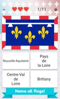 Régions de France - drapeaux et cartes capture d'écran 1