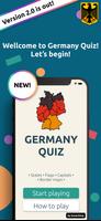 States of Germany Quiz - Flags Affiche