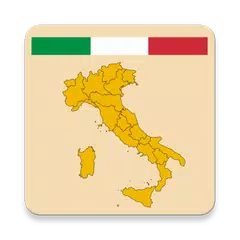 Italien Regionen Quiz - Karte und Hauptstädte