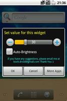 One Click Brightness Widget Ekran Görüntüsü 1