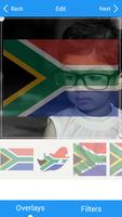 Selfie with South Africa flag تصوير الشاشة 3