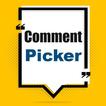 Comment Picker For Giveaways