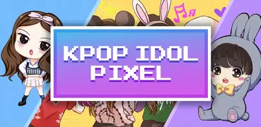 Kpop Idol Pixel Color Art Book 2019