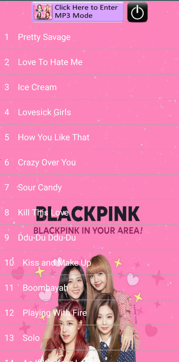 Blackpink Song screenshot 1