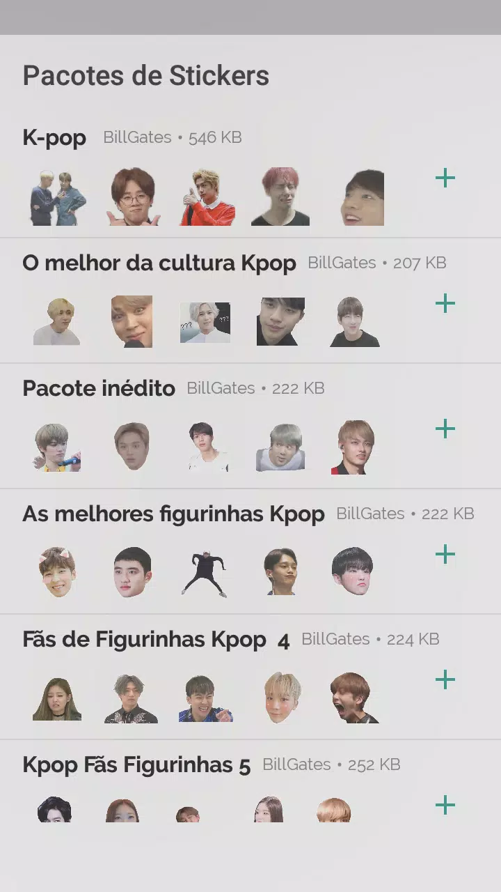 Descarga de APK de Figurinhas de Kpop, Coreanos(as) para WhatsApp para  Android