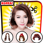 Kpop hairstyles photo editor - Korean hair styler 图标