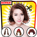 Kpop hairstyles photo editor - Korean hair styler APK