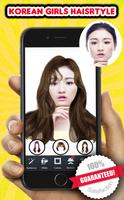 Kpop hairstyles photo editor - Korean hair styler Affiche