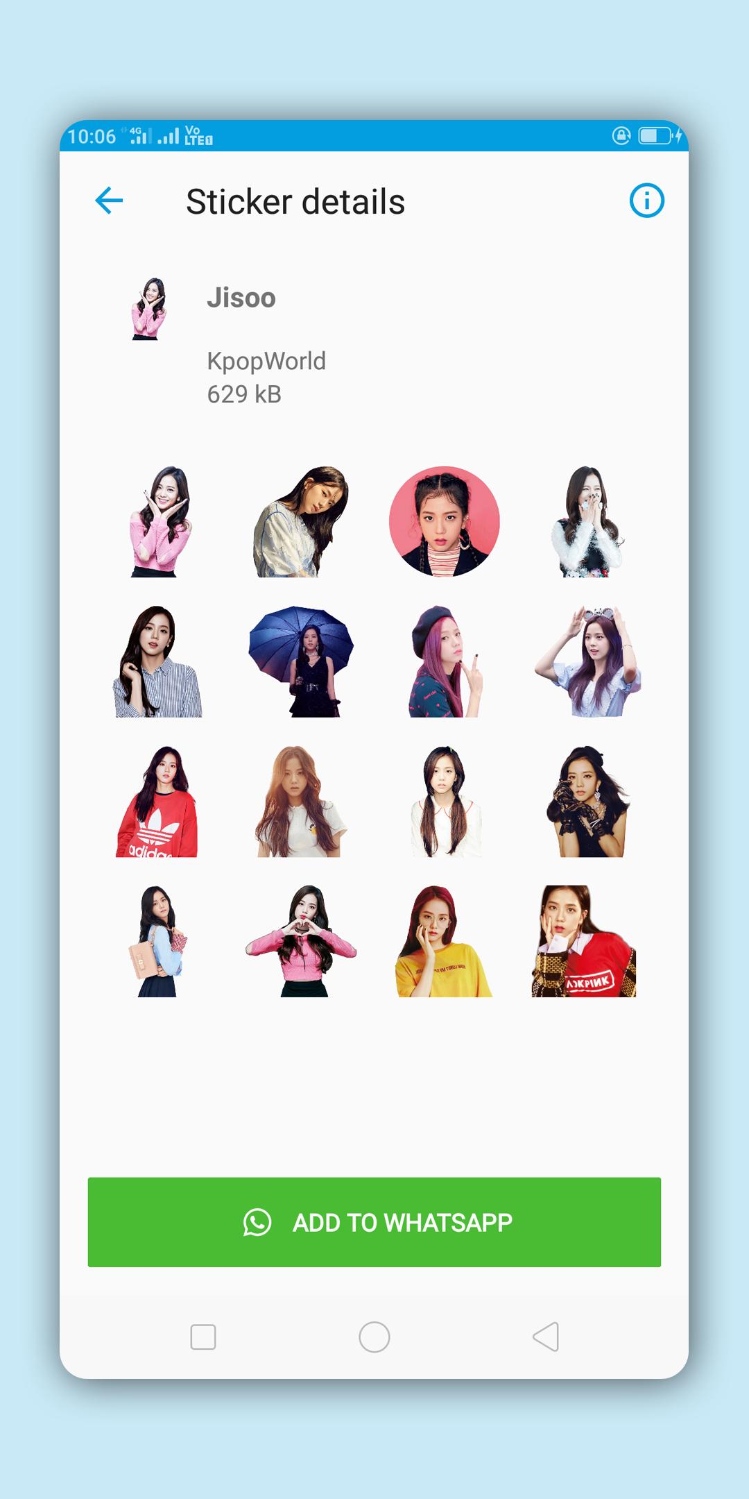 28 Daftar Sticker  Whatsapp  Blackpink  Apk Terkeren 