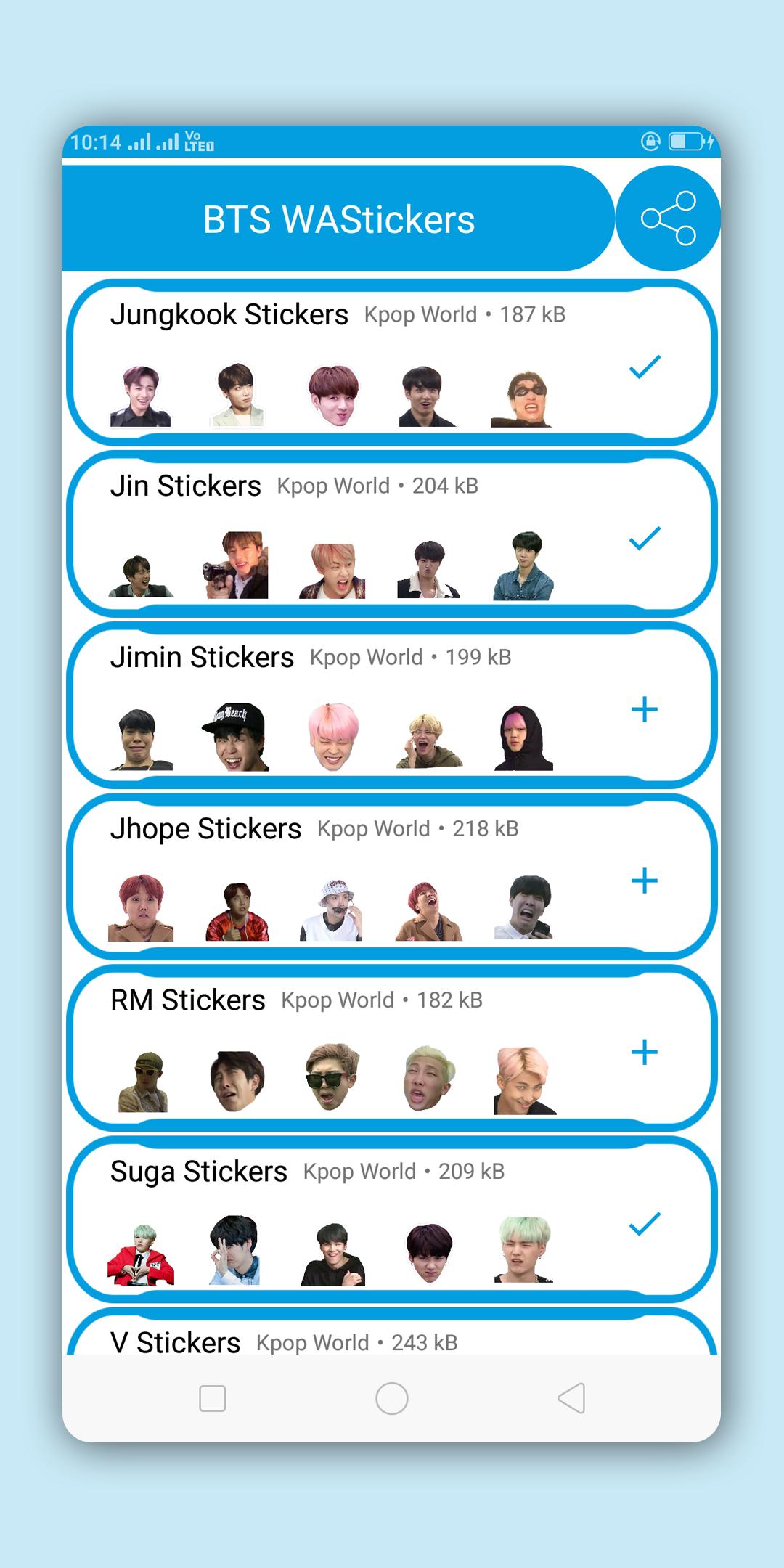 Bts Stickers For Whatsapp For Android Apk Download