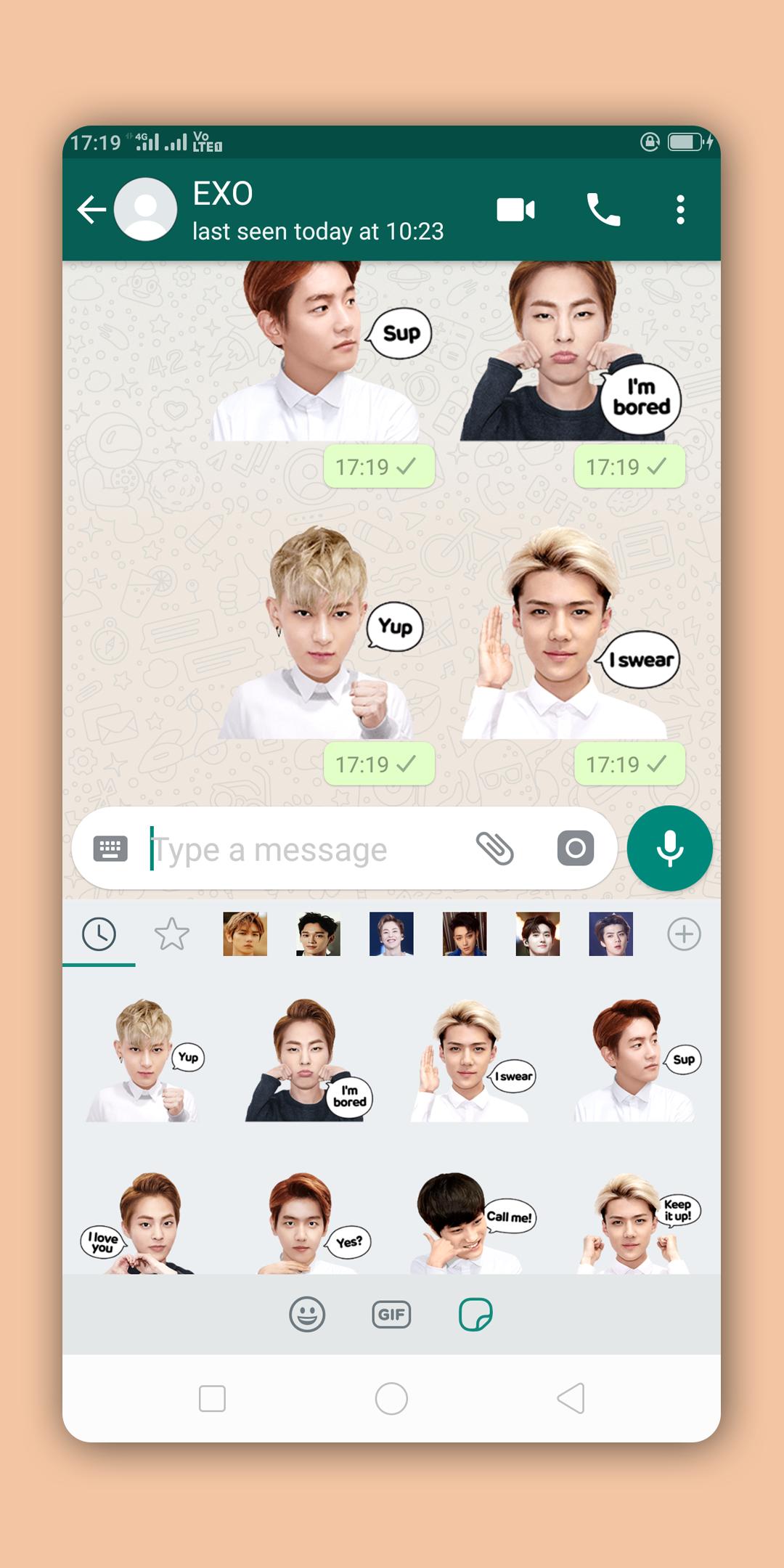 Exo Stickers For Whatsapp For Android Apk Download