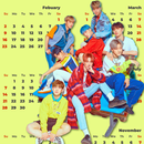 Ateez Calendar Widget APK