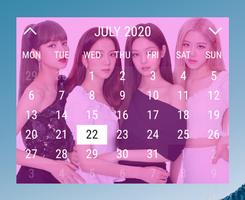 Blackpink Calendar capture d'écran 1