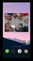 BTS Widget Calendar capture d'écran 1